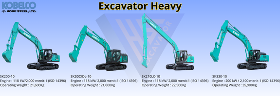 Excavator Heavy Kobelco