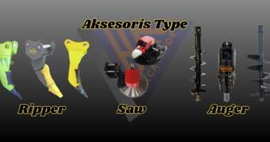 Harga Sewa Aksesoris Ripper-Saw-Auger Excavator