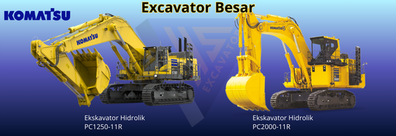Excavator Besar Komatsu