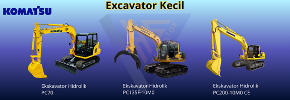 Excavator Kecil Komatsu
